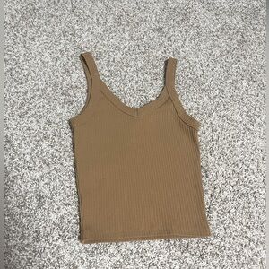 Tan tank top